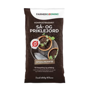 Sphagnumfri Så- og priklejord, økologisk